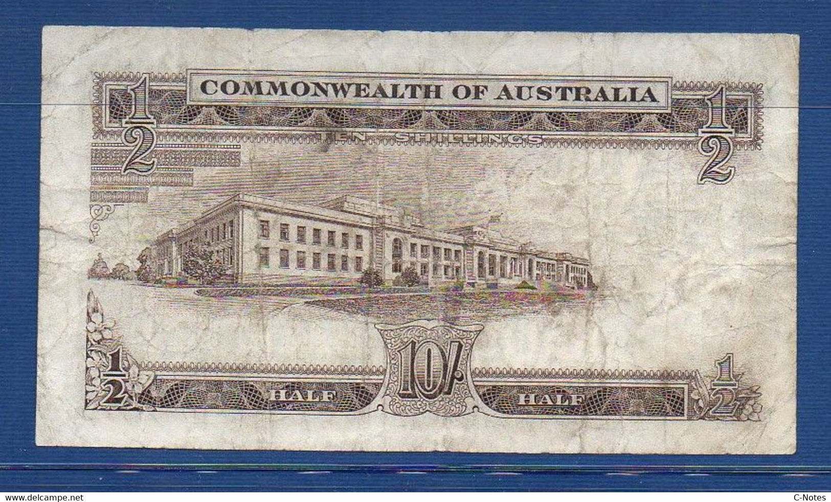 AUSTRALIA - P.33 - 10 Shillings (1961-1965) F, Serie AG/61 312426 - 1960-65 Reserve Bank Of Australia