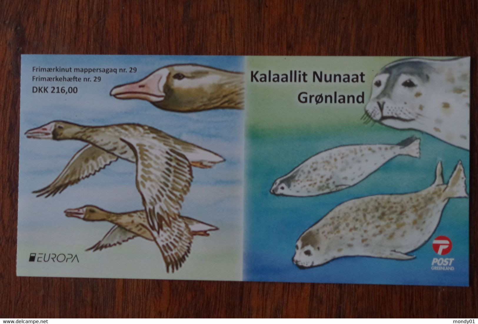 2-975 Oie Gans Goose Ganso Oca Gé Seal Phoque Foca Dichtung Sello Sigillo Zeehond Selar Greenland Carnet 29 Europa 2021 - Geese