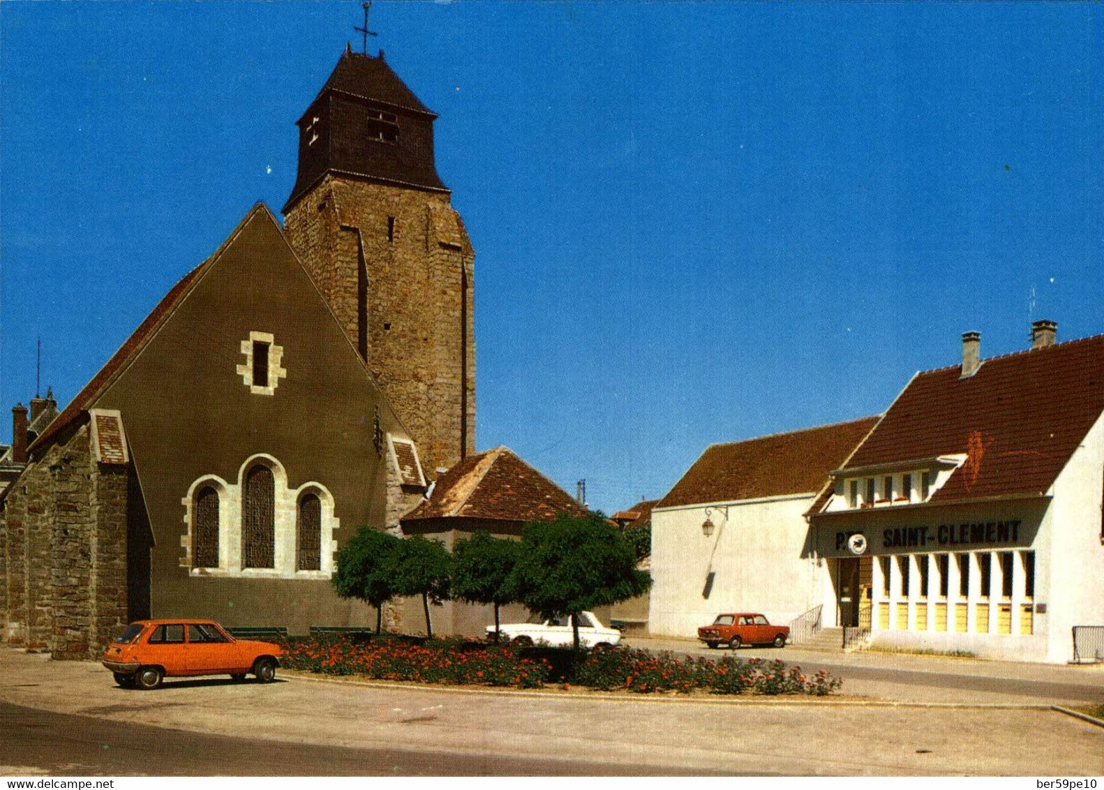 89 SAINT CLEMENT L'EGLISE ET LA POSTE - Saint Clement