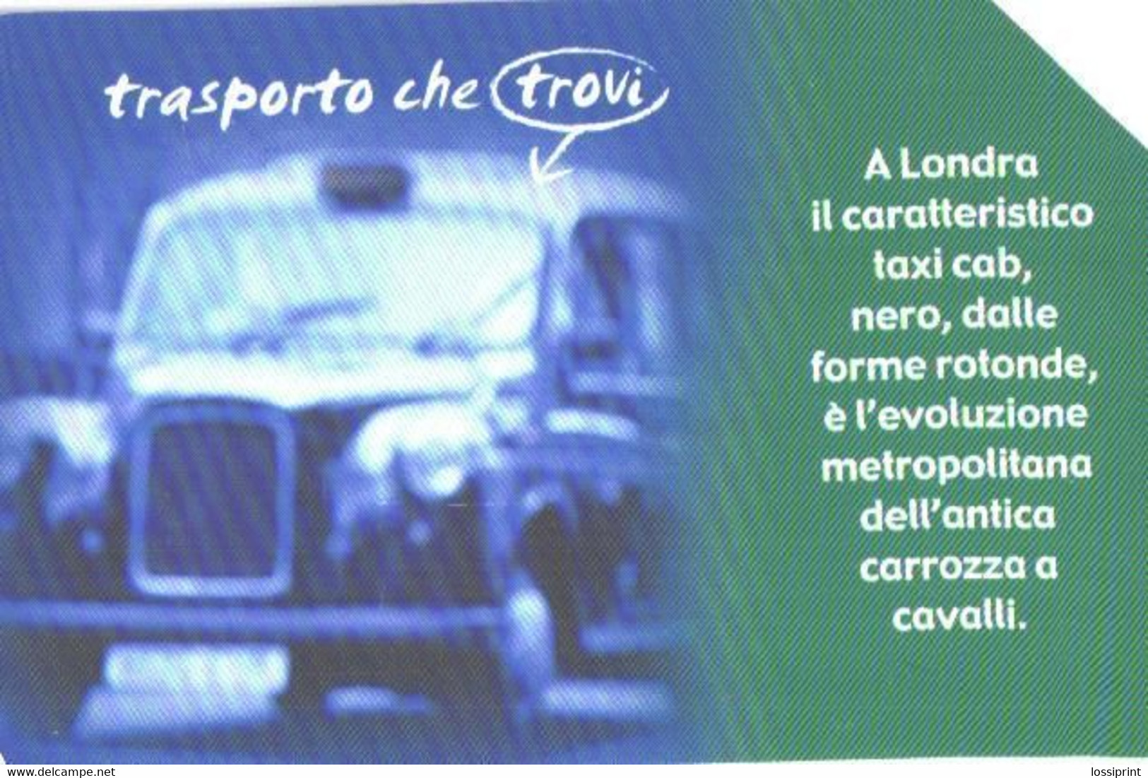 Italy:Used Phonecard, Telecom Italia, 2,50 EUR, Car, 2004 - Publiques Thématiques