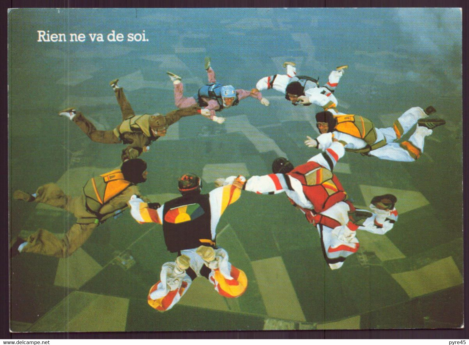 PARACHUTISME RIEN NE VA DE SOI - Fallschirmspringen