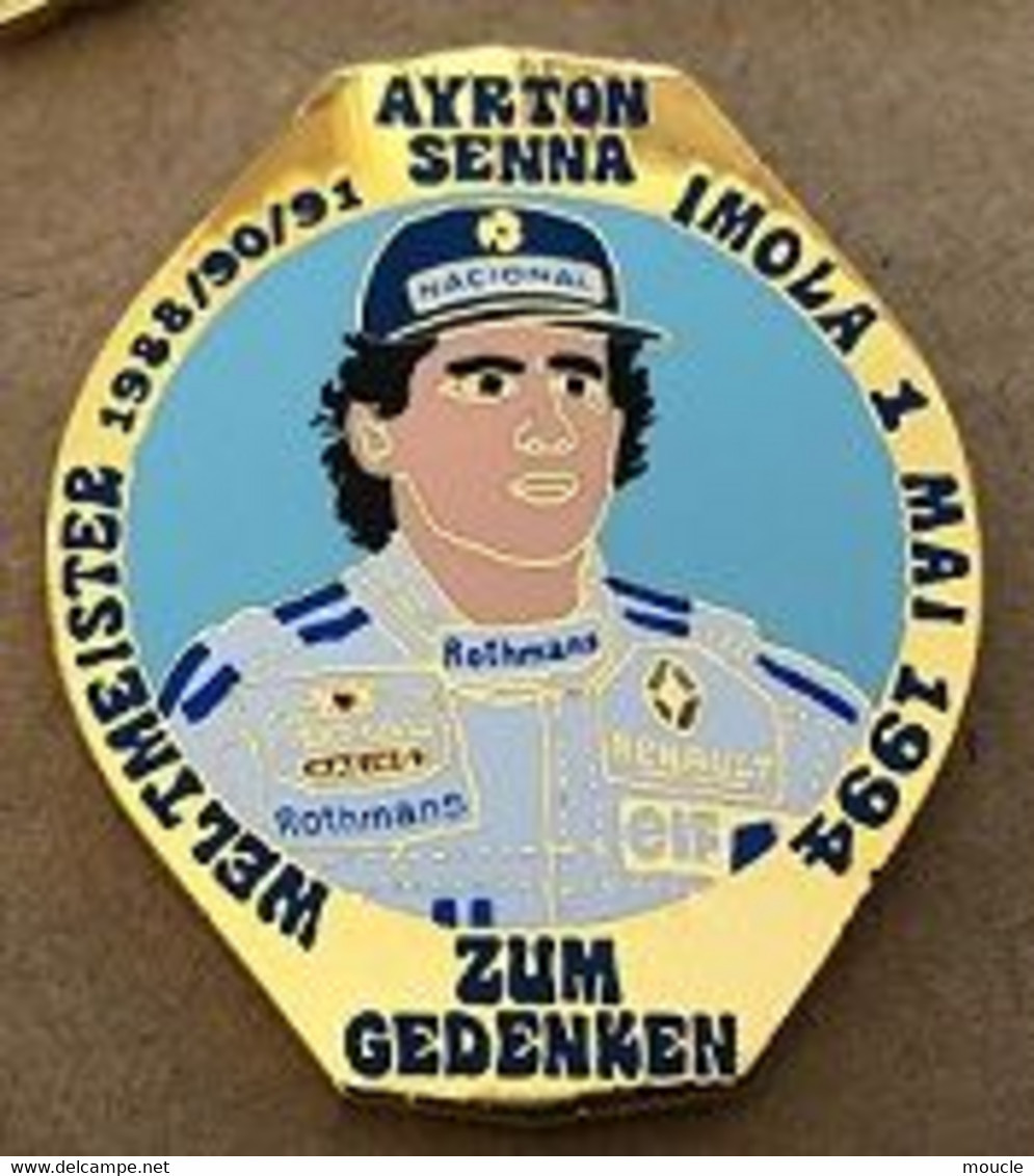 FORMULE 1 - EN MEMOIRE D' AYRTON SENNA - IMOLA 1 MAI 1994 - CAR - VOITURE - AUTOMOBILE - AUTO - CHAMPION DU MONDE - (20) - F1