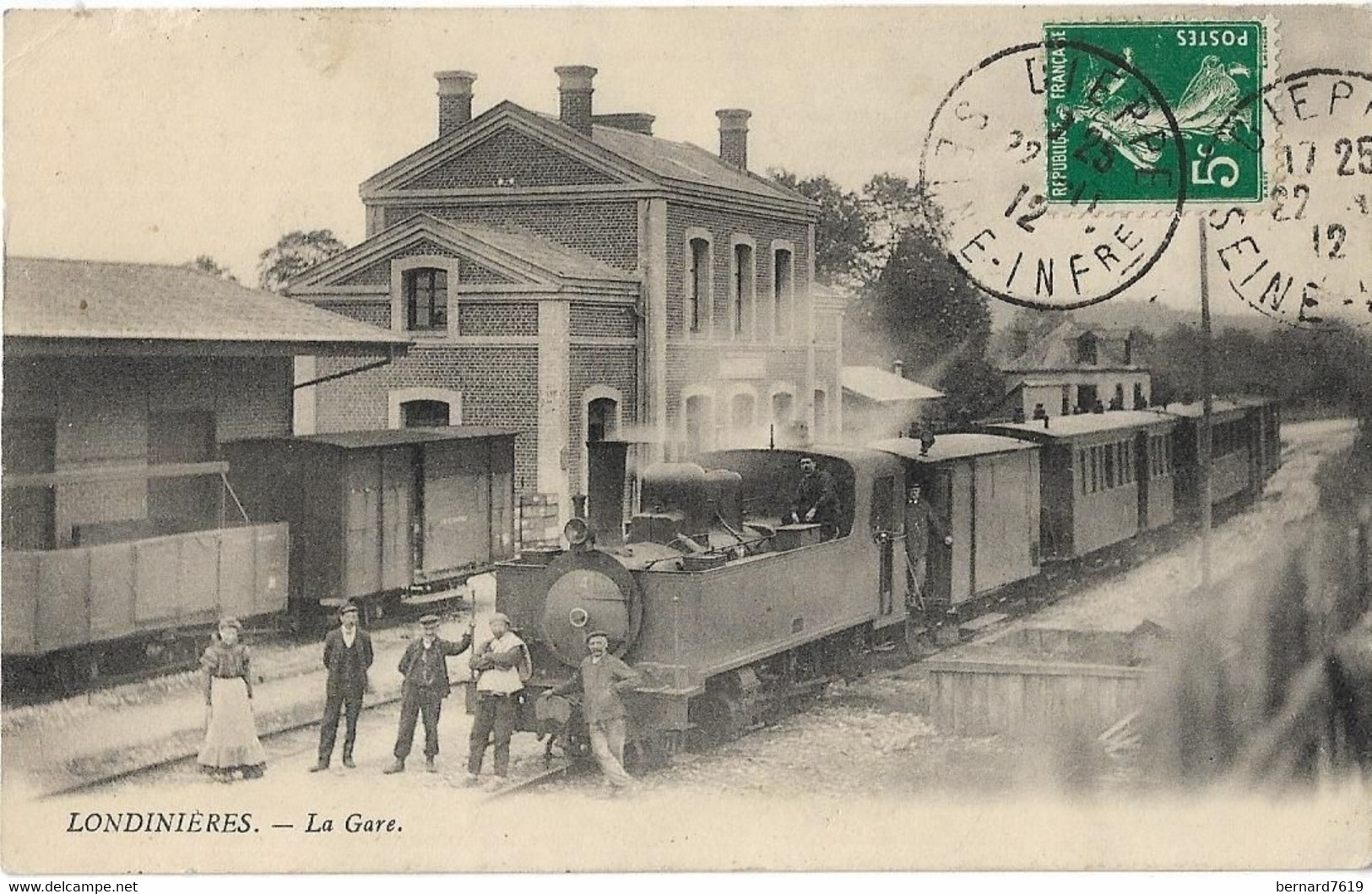 76  Londinieres - La Gare - Londinières