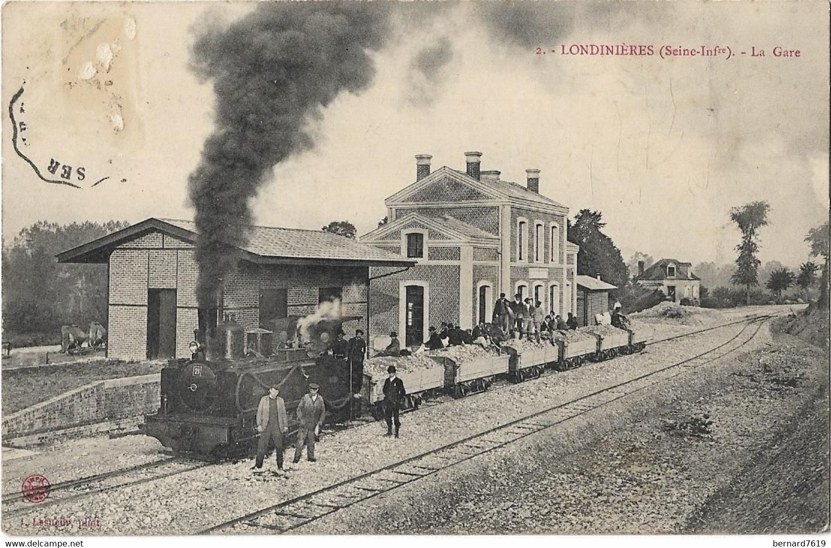 76  Londinieres - La Gare - Londinières