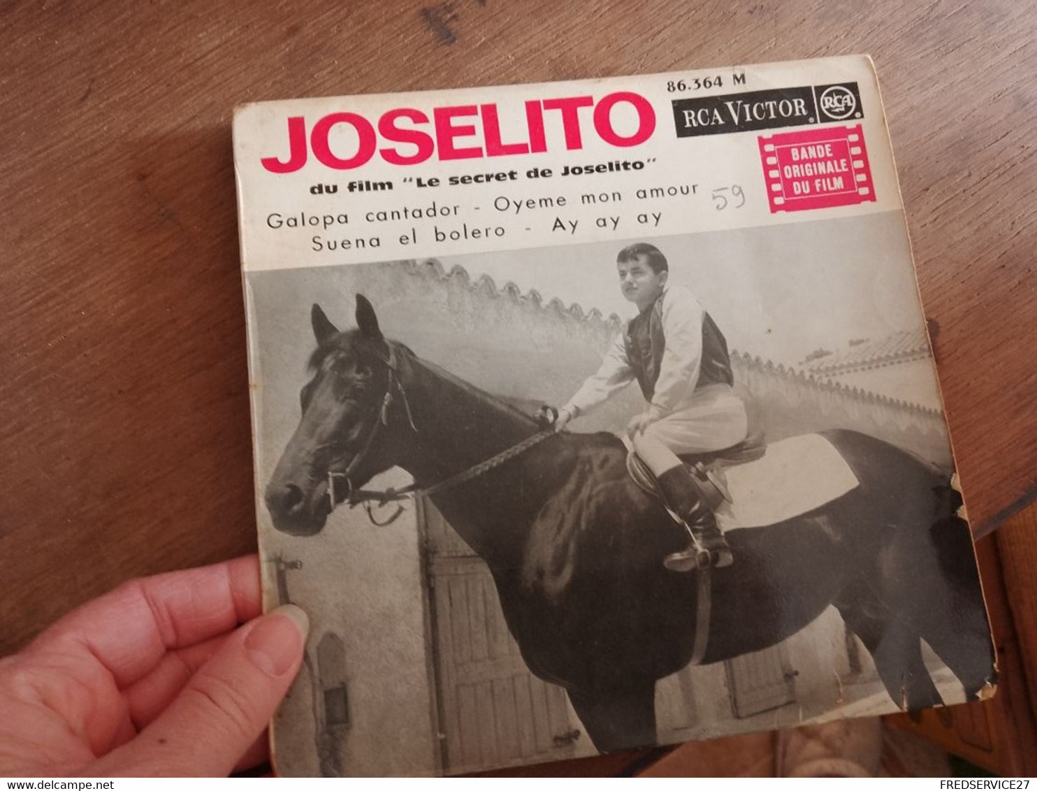 71 // 45 TOURS  / JOSELITO DU FILM "LE SECRET DE JOSELITO" - Autres - Musique Espagnole