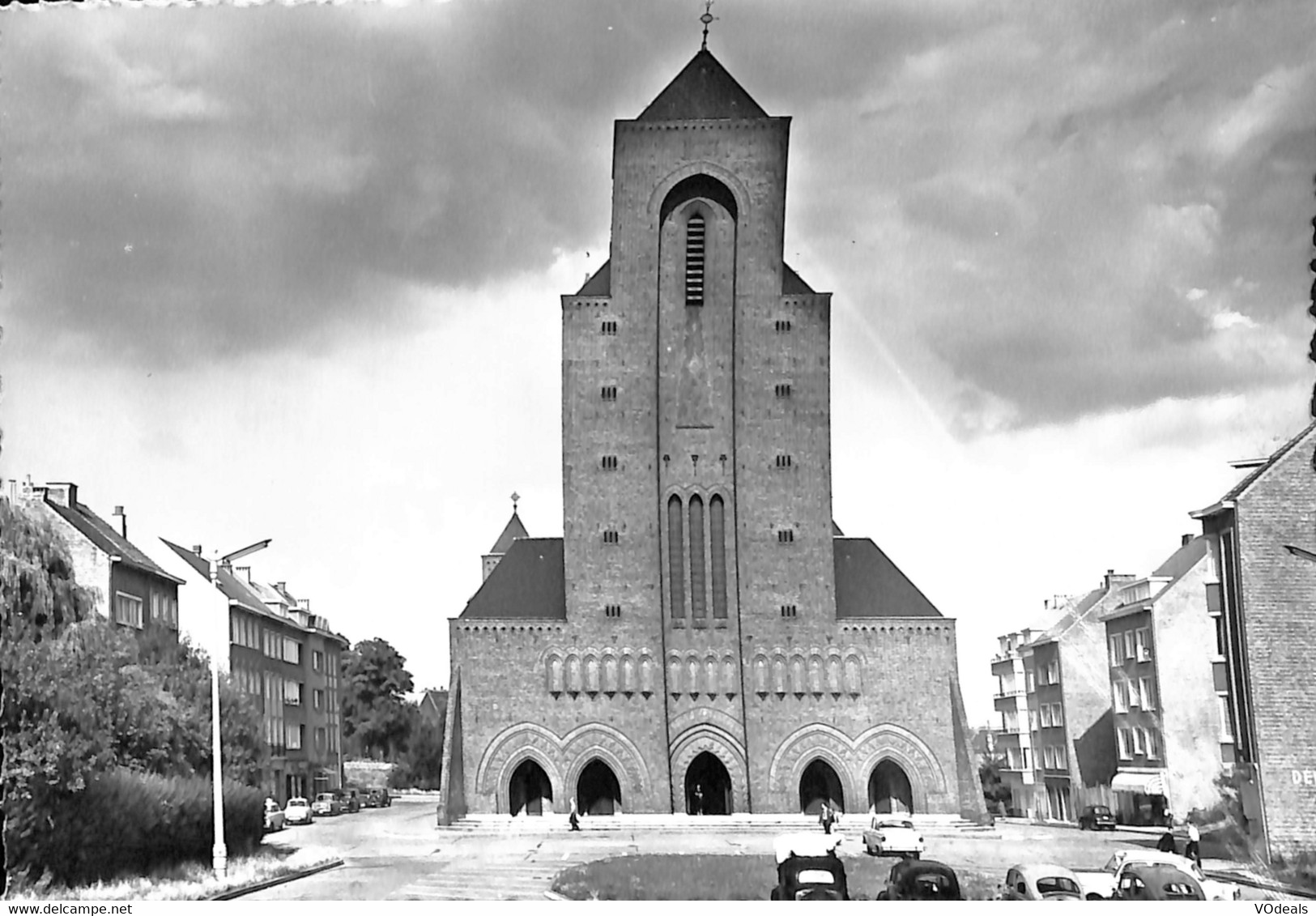 Belgique - Bruxelles - Ixelles - Parvis St-Andrien - Photo Véritable - Bromophoto - Elsene - Ixelles