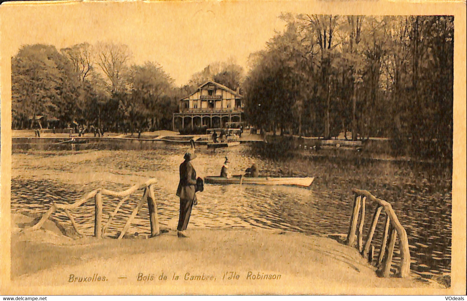 Belgique - Bruxelles - Brussel - Bois De La Cambre, Ile Robinson - Parks, Gärten