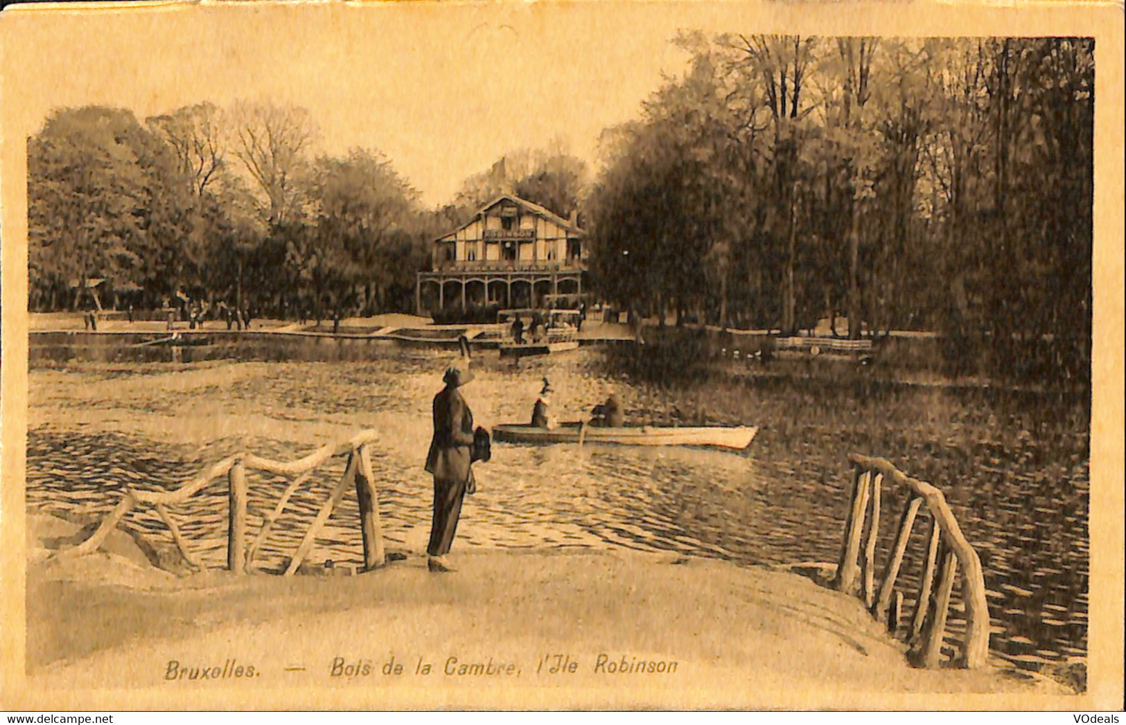 Belgique - Bruxelles - Brussel - Bois De La Cambre, Ile Robinson - Bossen, Parken, Tuinen