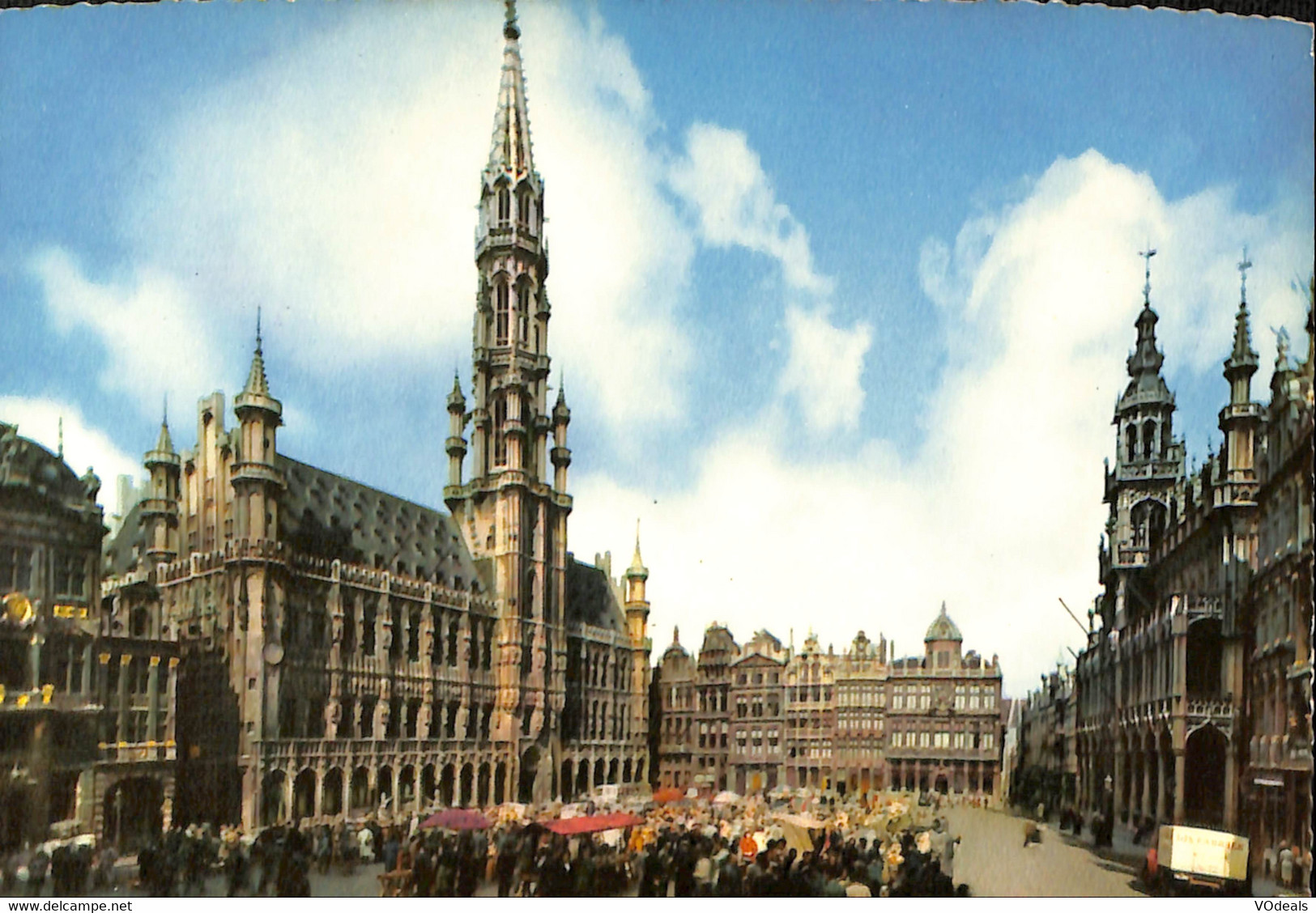 Belgique - Bruxelles - Grand'Place - Marktpleinen, Pleinen