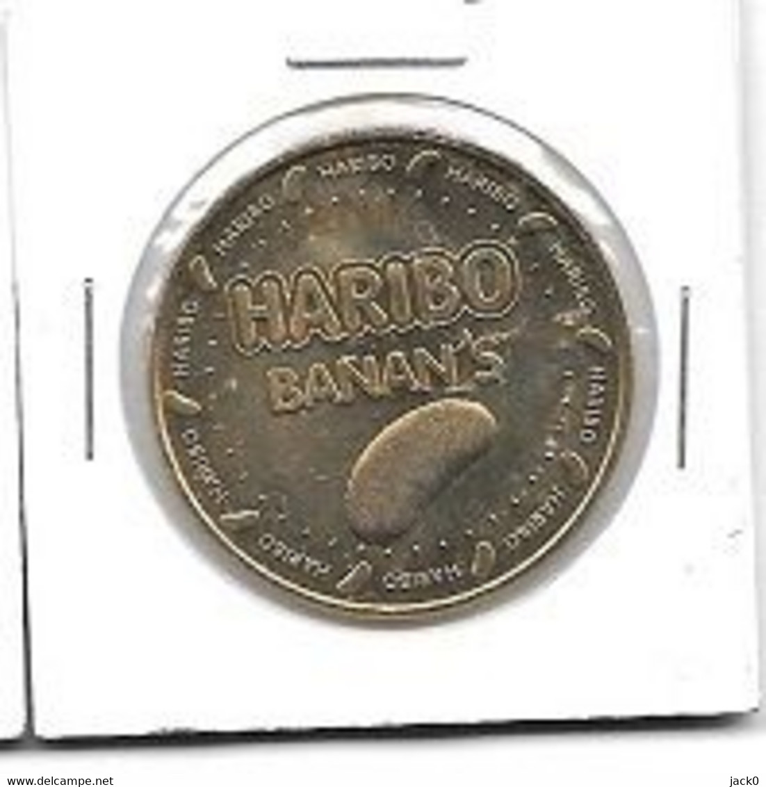 Médaille Touristique  2018, Ville  UZÉS, MUSEE DU BONBON  HARIBO, HARIBO  BANAN'S  ( 30 ) - 2018