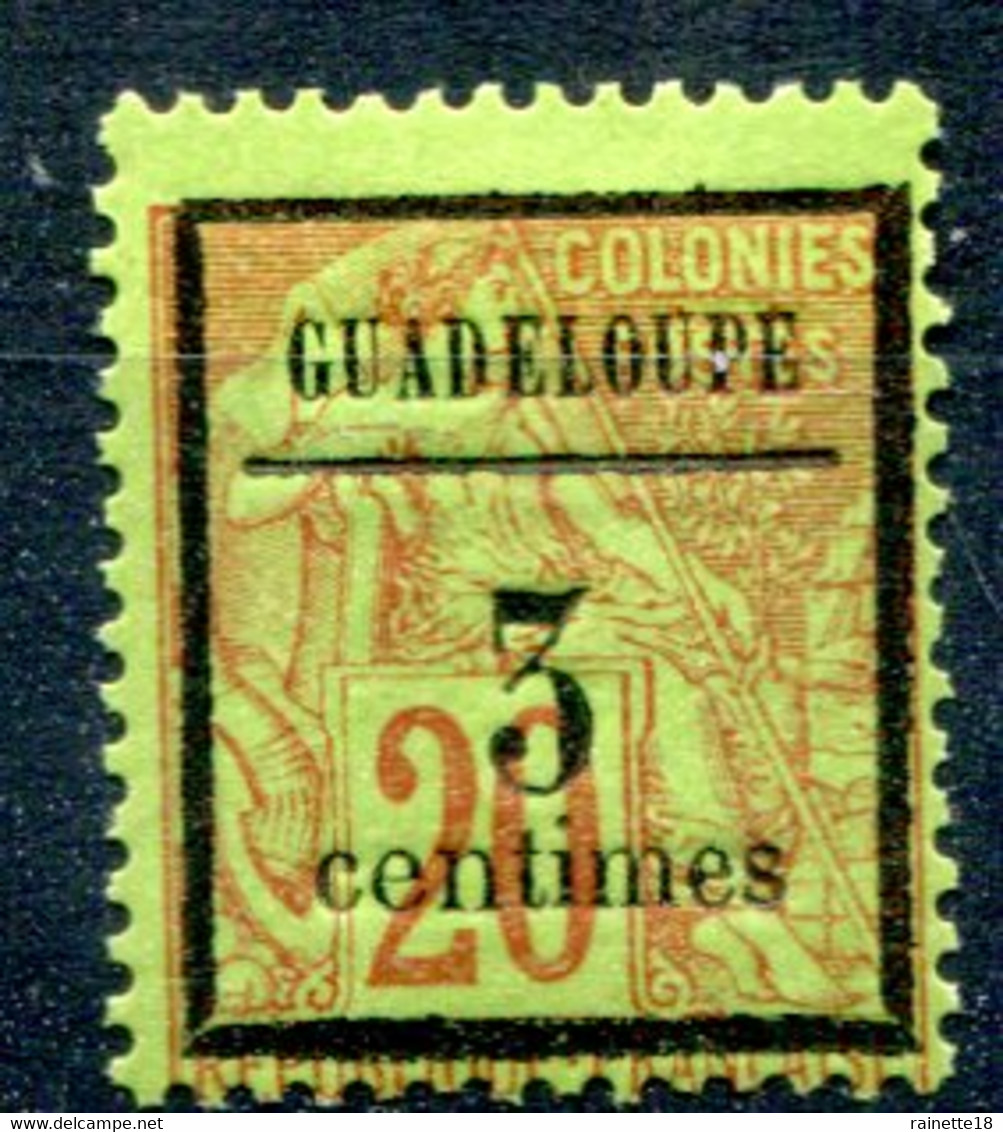 Guadeloupe   N°  3 * - Ongebruikt