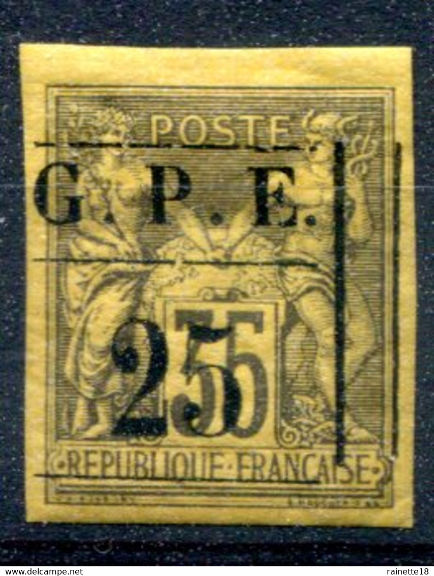 Guadeloupe   N°  2 * - Unused Stamps