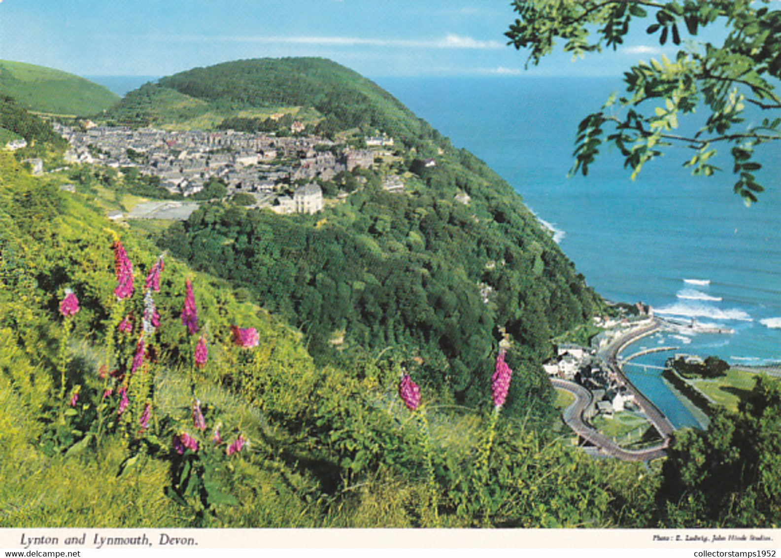 LYNTON AND LYNMOUTH PANORAMA - Lynmouth & Lynton