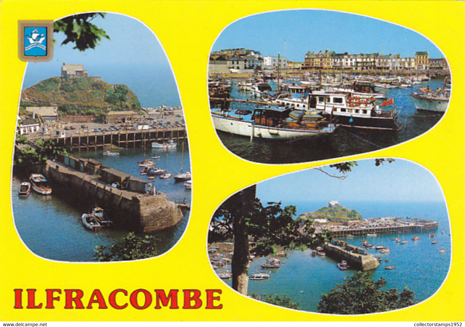 ILFRACOMBE HARBOUR, SHIPS, DIFFERENT VIEWS - Ilfracombe