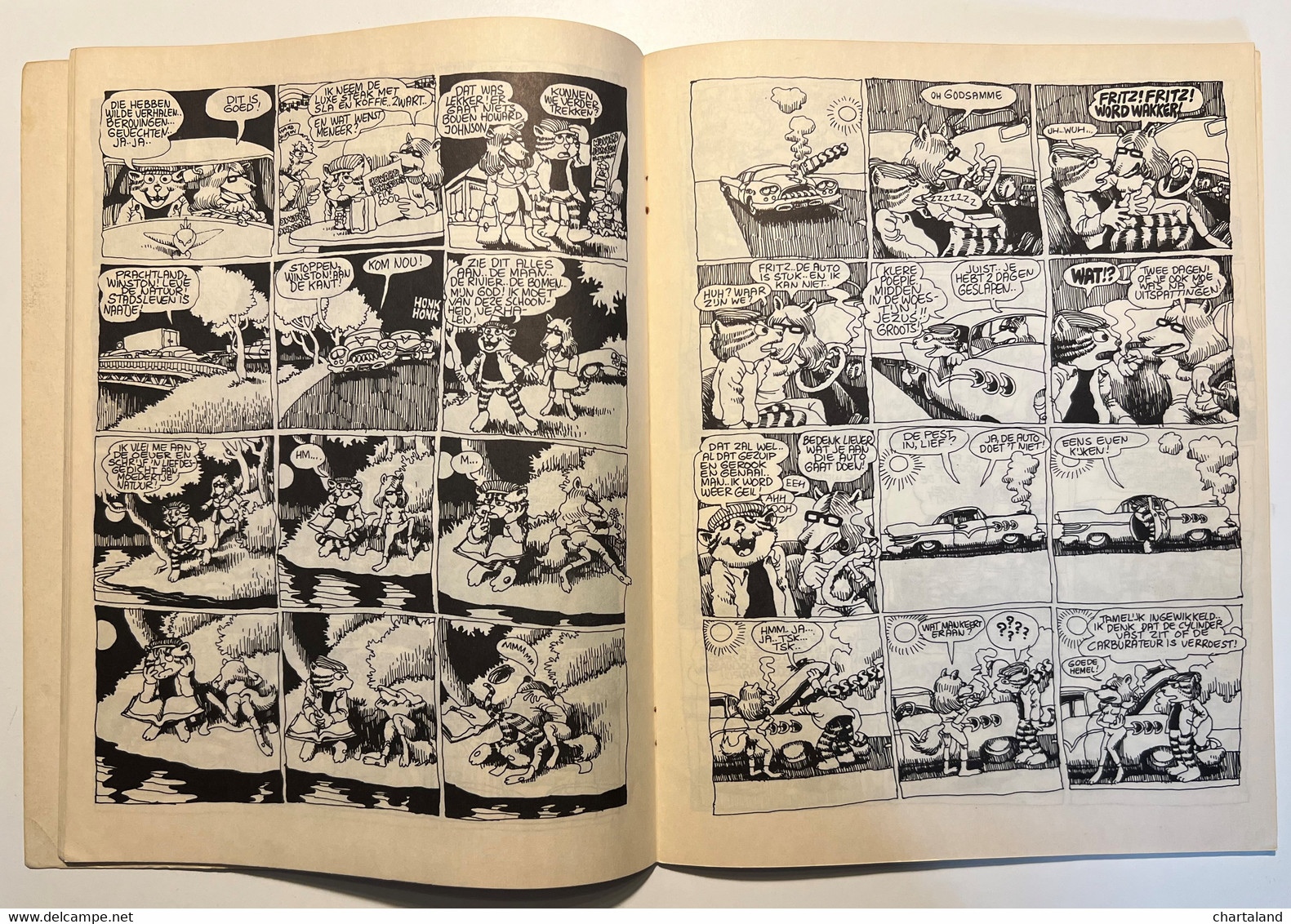 Fumetti - R. Crumb's - Fritz The Cat - Ed. 1972 - Andere & Zonder Classificatie