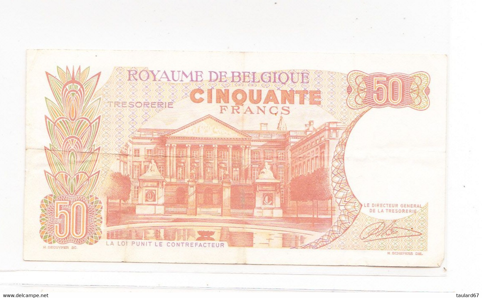 50 Francs - 50 Franchi