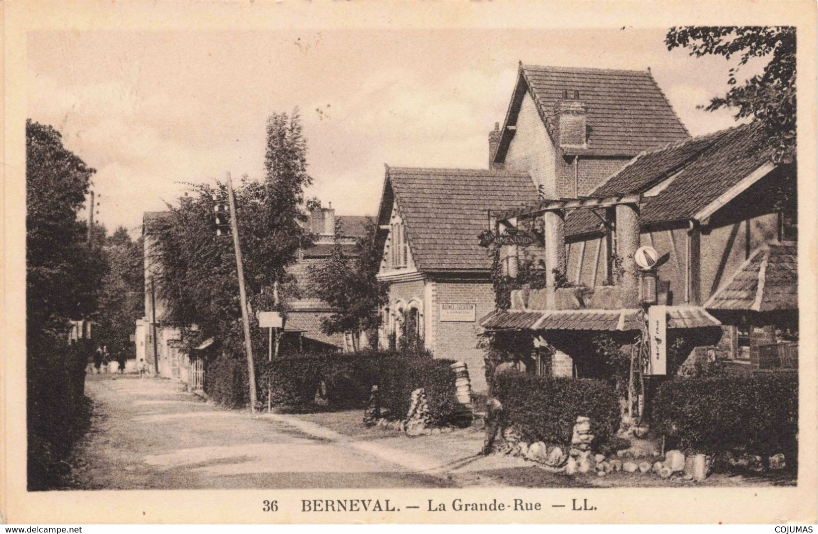 76 - BERNEVAL - S10273 - La Grande Rue -L1 - Berneval