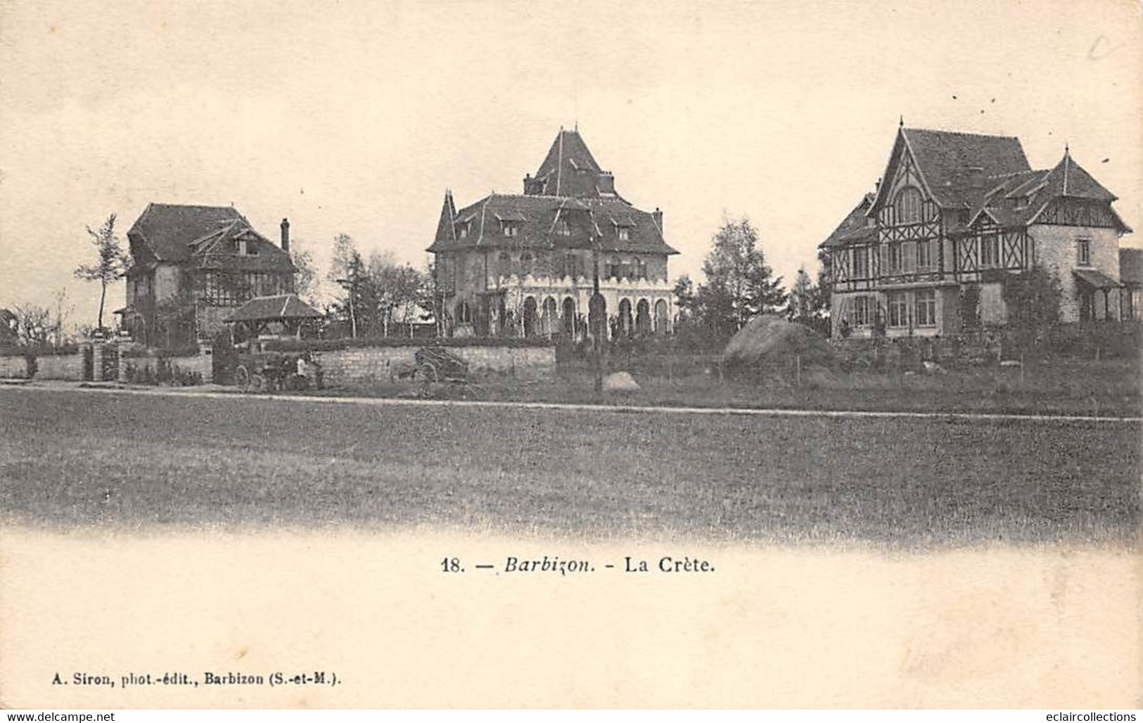 Barbizon          77          La Crète         (voir Scan) - Barbizon