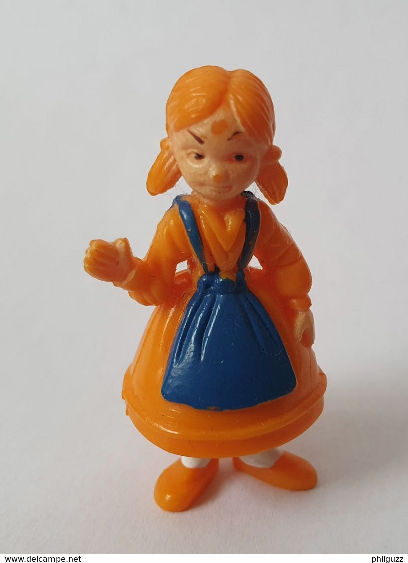 FIGURINE PUBLICITAIRE ESSO France Peinte -Tintin - NOUCHKA 1973 (3) - Tintin