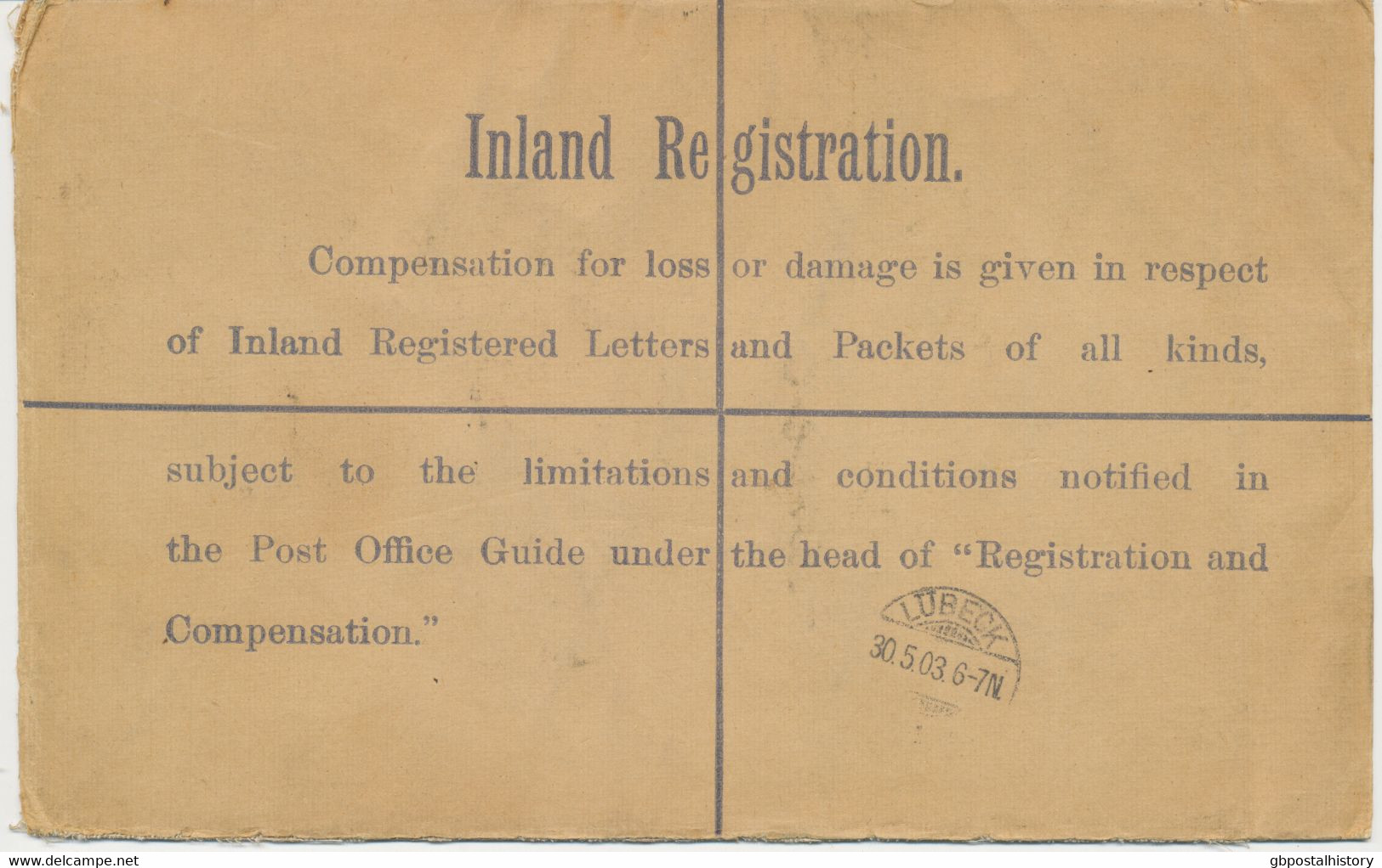 GB 1903 Superb EVII Postal Stationery Registered Envelope Format H 3d (opened At Two Sides) Uprated With The Rare 9d - Lettres & Documents