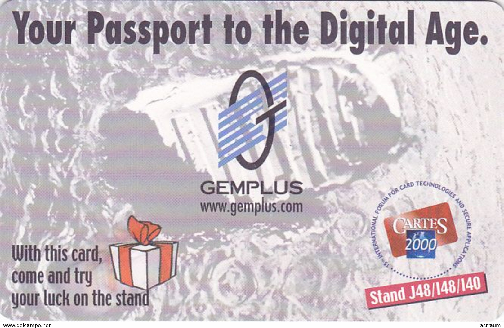 TELECARTE - Your Passport To The Digital Age ! -I Don't Know What It Is / Je Ne Sais Pas Ce Que C'est - Onbekende Oorsprong