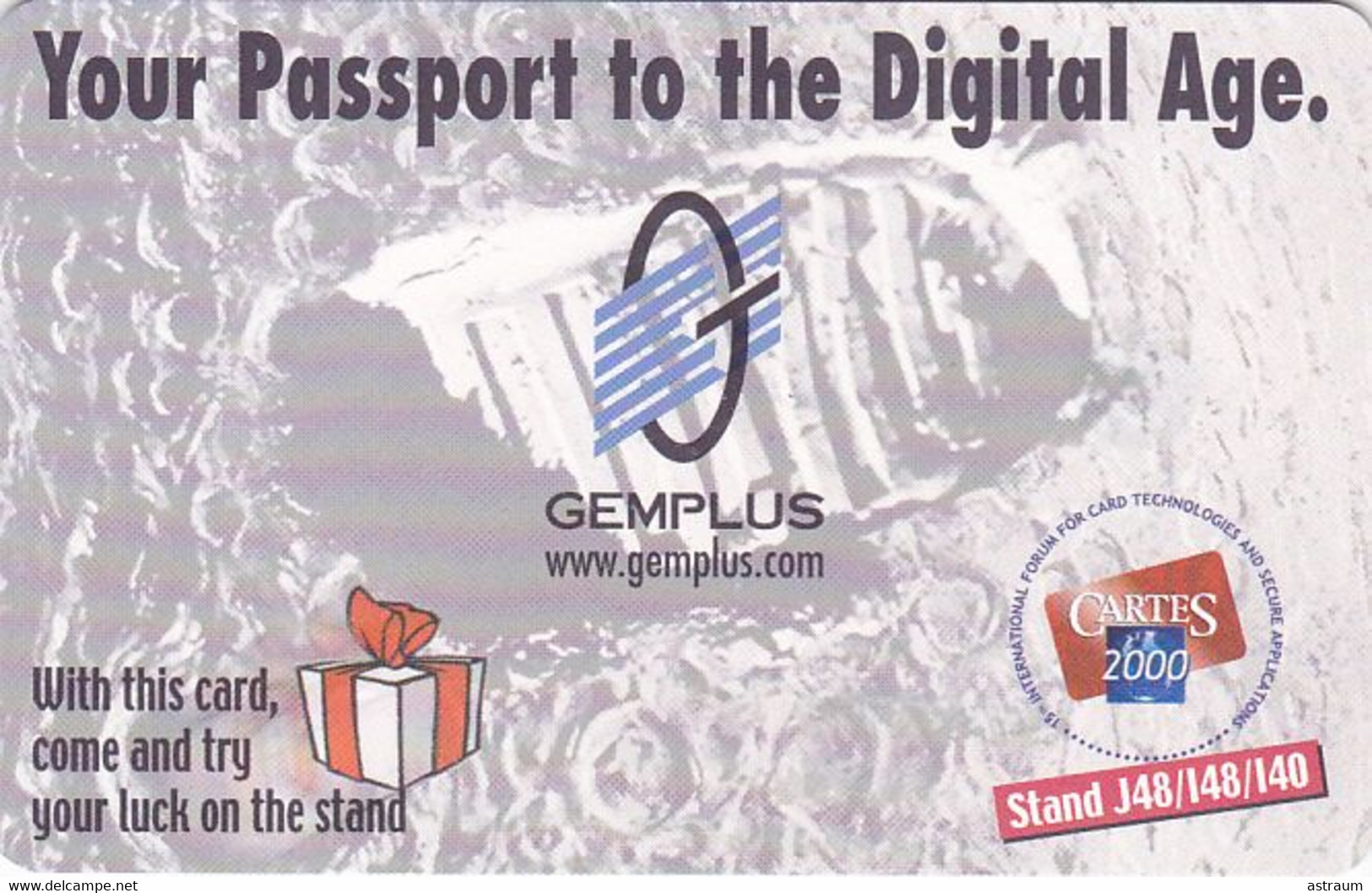 TELECARTE - Your Passport To The Digital Age ! -I Don't Know What It Is / Je Ne Sais Pas Ce Que C'est - Origine Sconosciuta