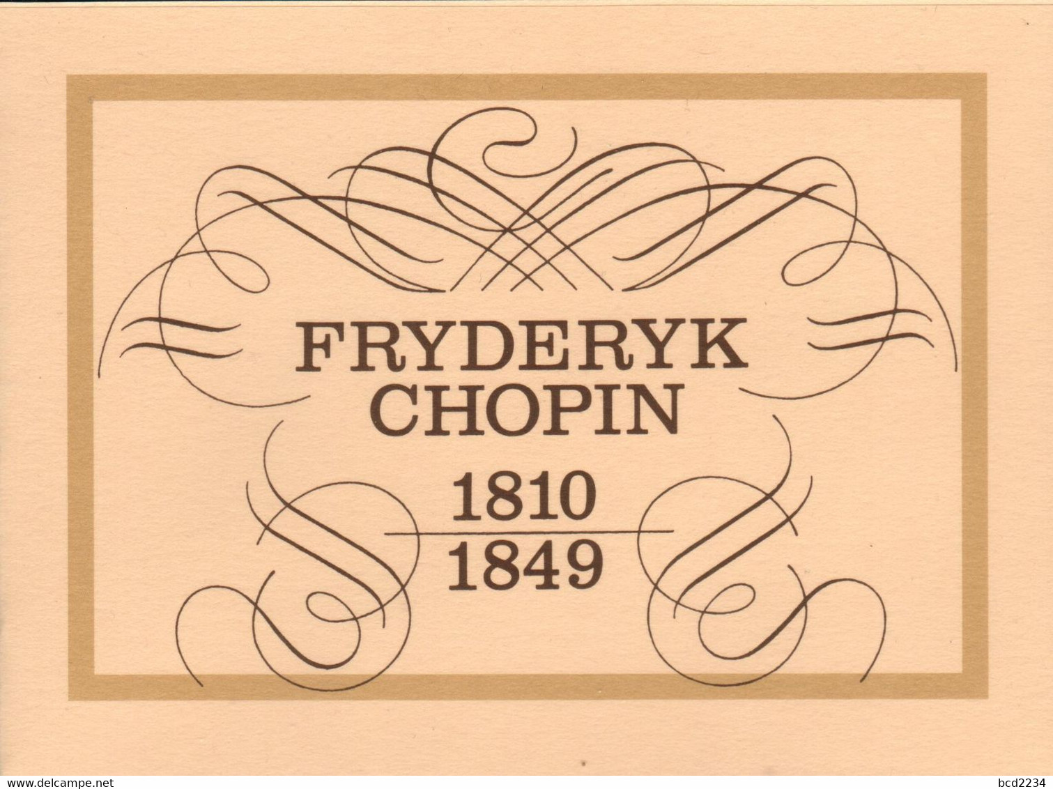 POLAND FRANCE SLANIA 1999 CHOPIN JOINT ISSUE FDC FOLDER Composers Music Piano Pianists Famous People - Brieven En Documenten