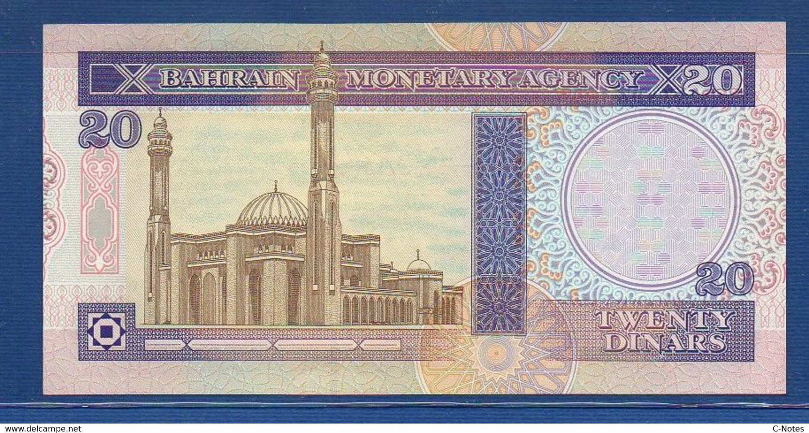 BAHRAIN - P.16x - 20 Dinars  L.1973 (1993) UNC Serie 214268 - Bahrain