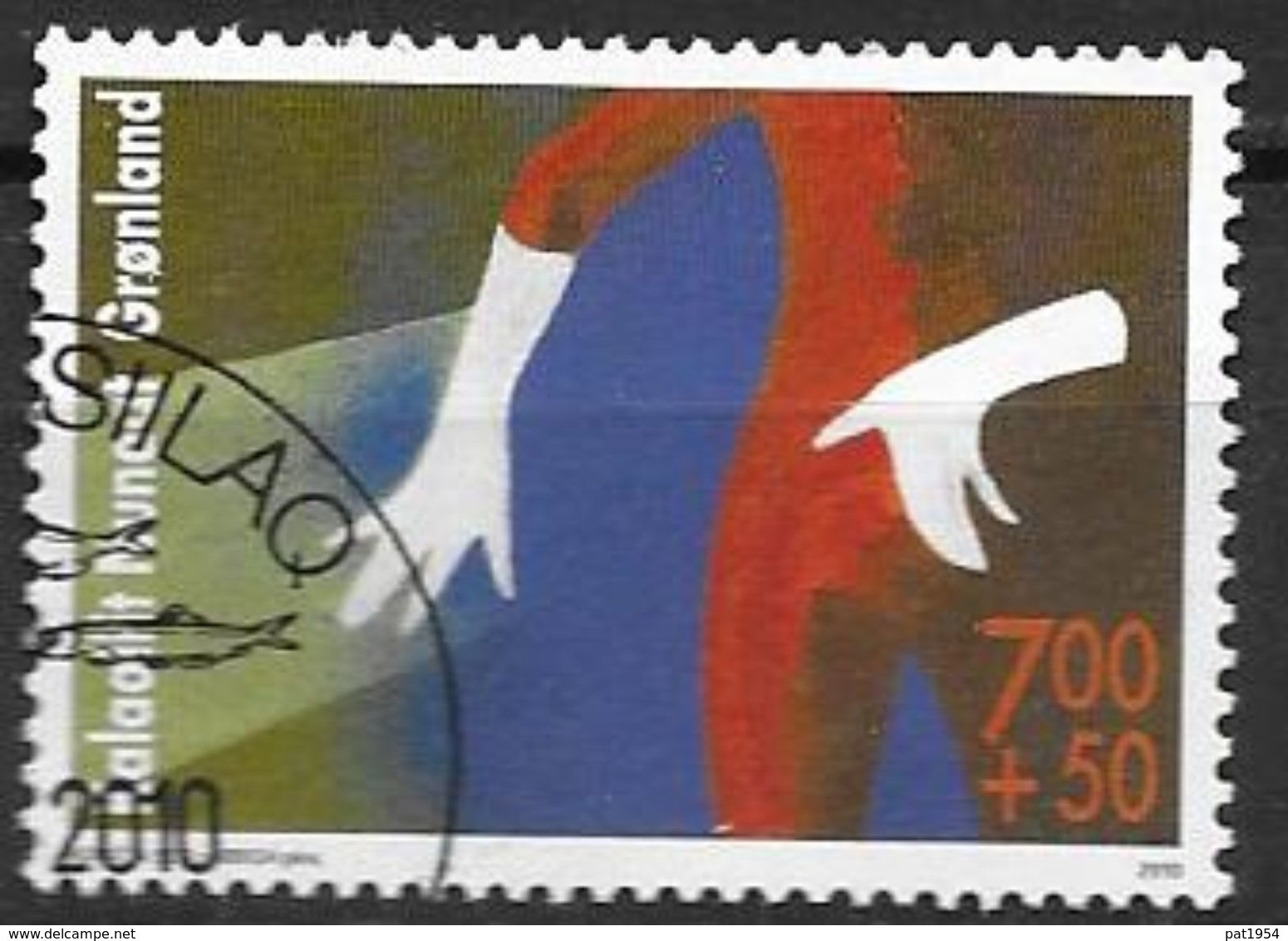 Groënland 2010, N° 537 Oblitéré Surtaxe Pour Théatre Silamiut - Used Stamps