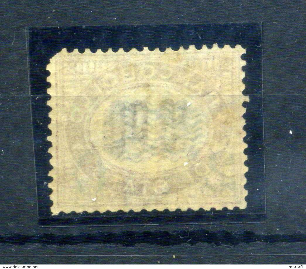 1878 REGNO N.36 MNH ** 2c. Su 10,00 Lacca, Fr. Di Servizio Del 1875 Con Soprastampa Azzurra, Vedi Angolo - Neufs