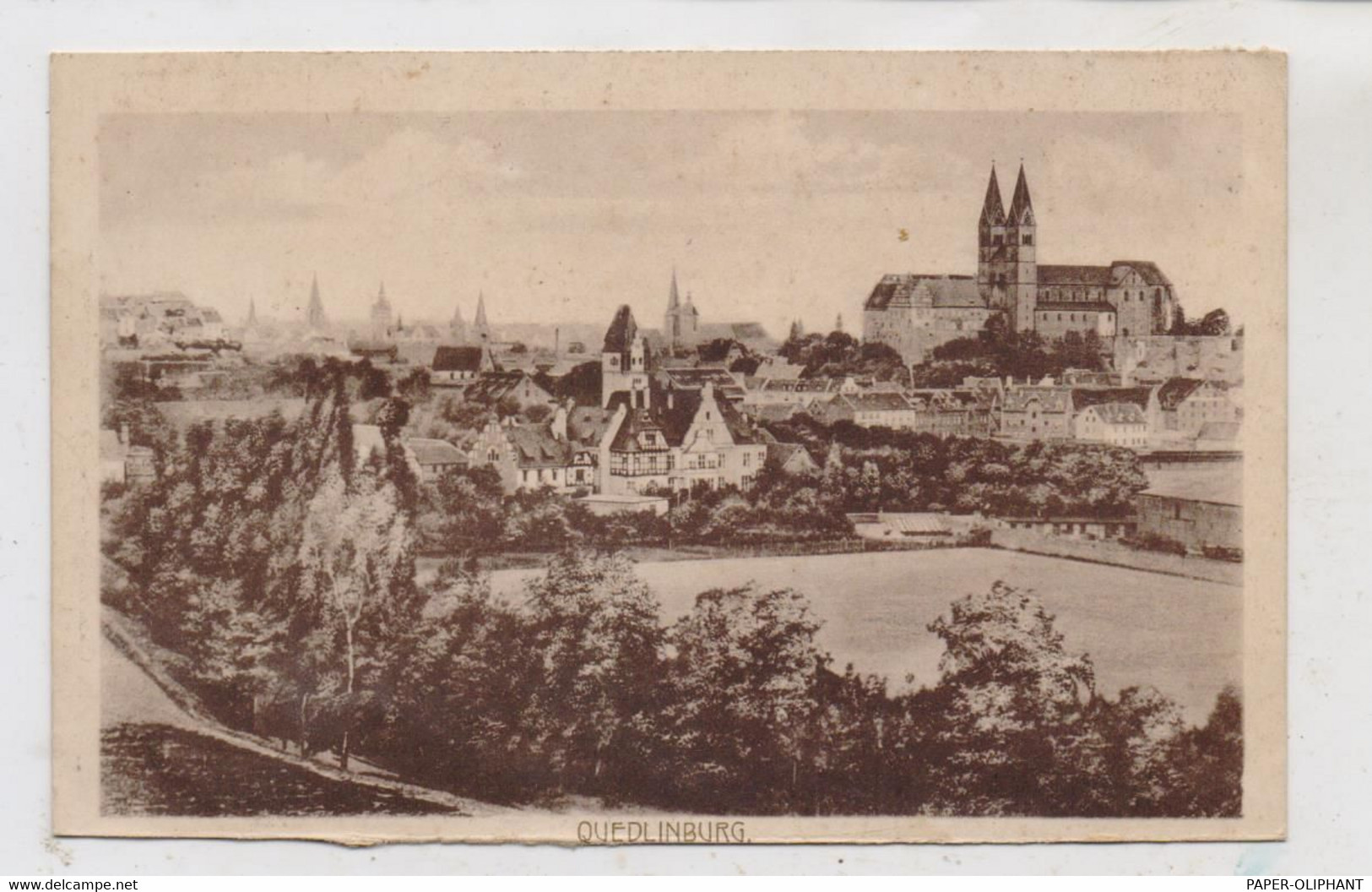 0-4300 QUEDLINBURG, Gesamtansicht - Quedlinburg