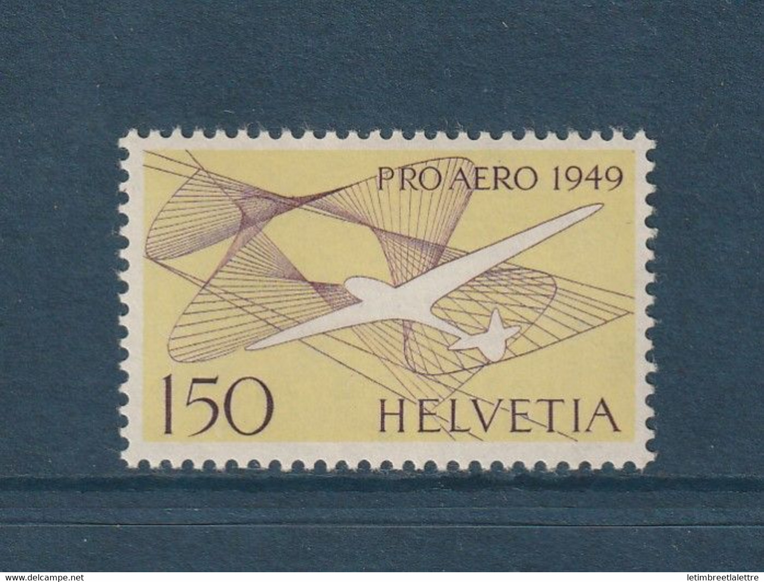 Suisse - Poste Aérienne - YT N° 44 ** - Neuf Sans Charnière - 1949 - Unused Stamps