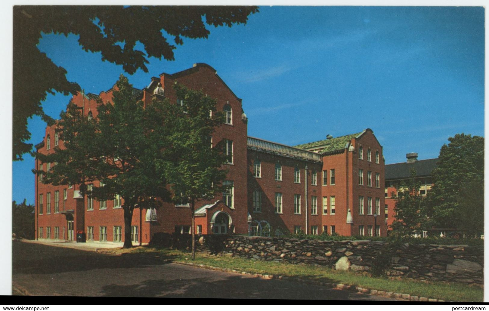 Providence RI Rhode Island Stephen Hall College Building Postcard - Providence