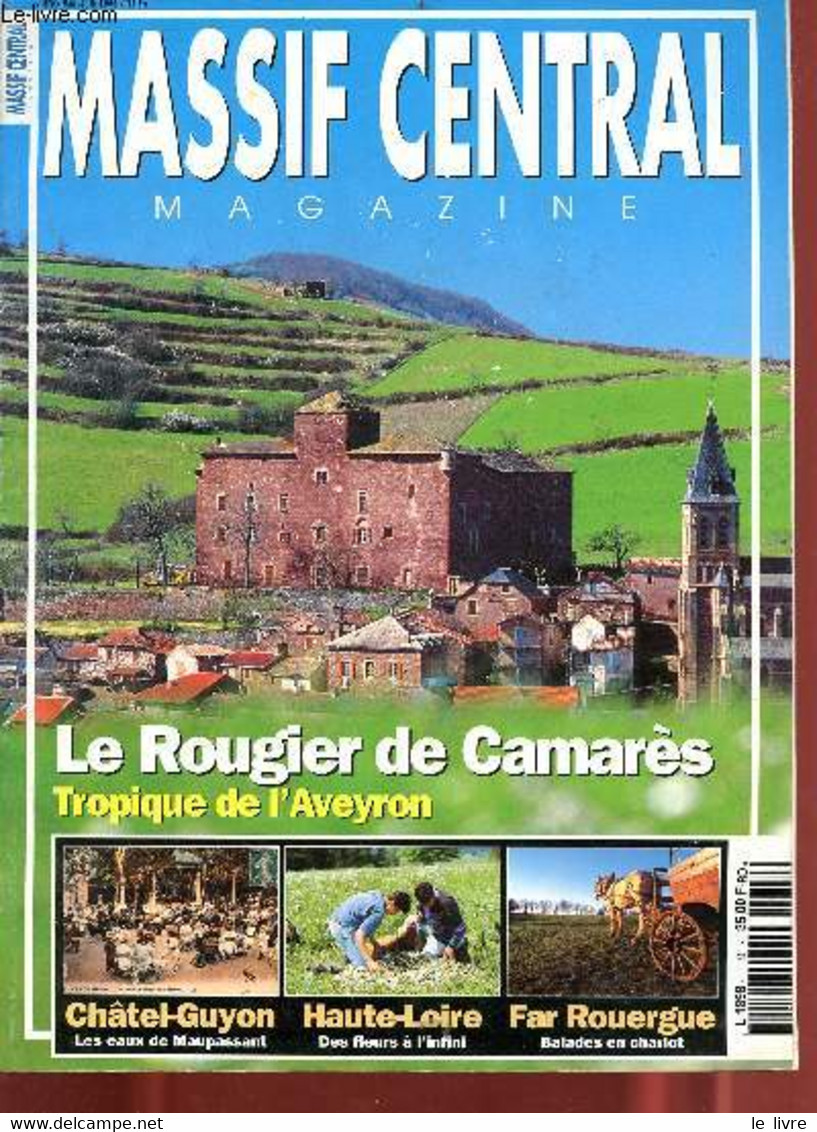 Massif Central Magazine N°9 Mai-juin 1995 - L'homme Qui Peignant Les Arbres - Aventure Chamineige - Châtel-Guyon - La Cu - Autre Magazines