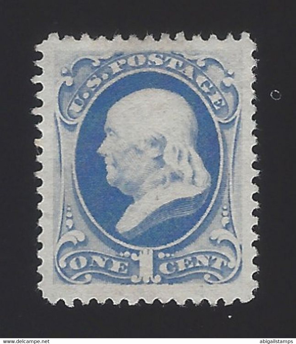 US #182 1879 Ultramarine Perf 12 Mint NG VF Scv $75 - Neufs