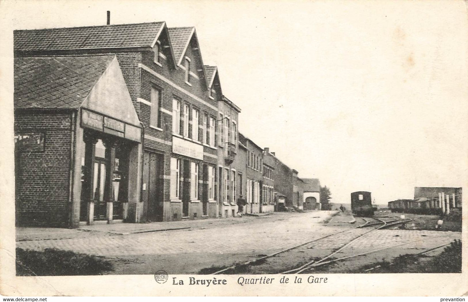 LA BRUYERE - Quartier De La Gare - Carte Circulé - La Bruyere