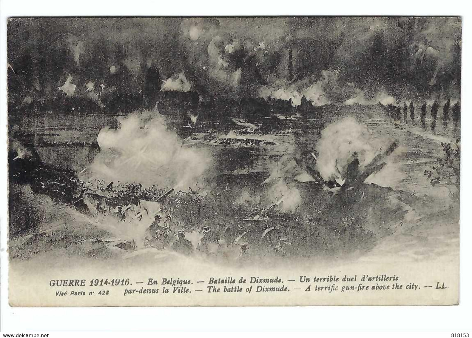 Bataille De Dixmude - Un Terrible Duel D'artillerie GUERRE 1914-1916    Visé Paris N° 428 - Diksmuide