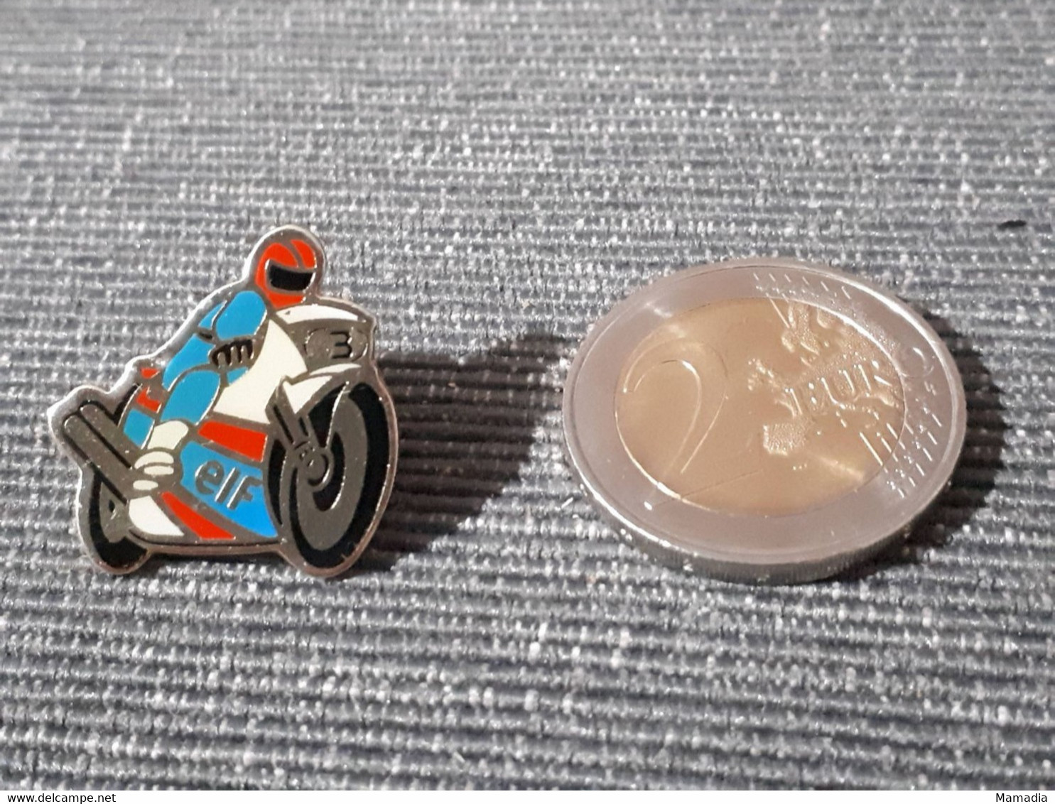 PIN'S PINS MOTO MOTORBIKE ELF N°1 - Motorfietsen