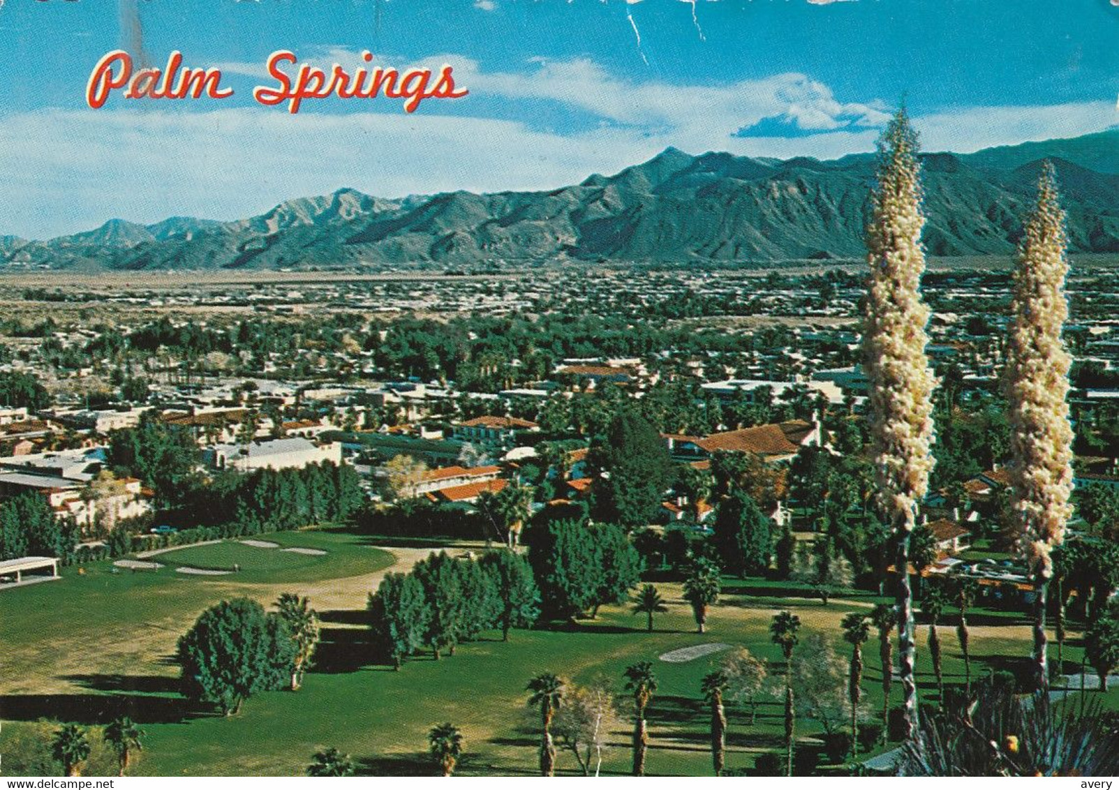 Palm Springs, California  A Picturesque Panorama - Palm Springs