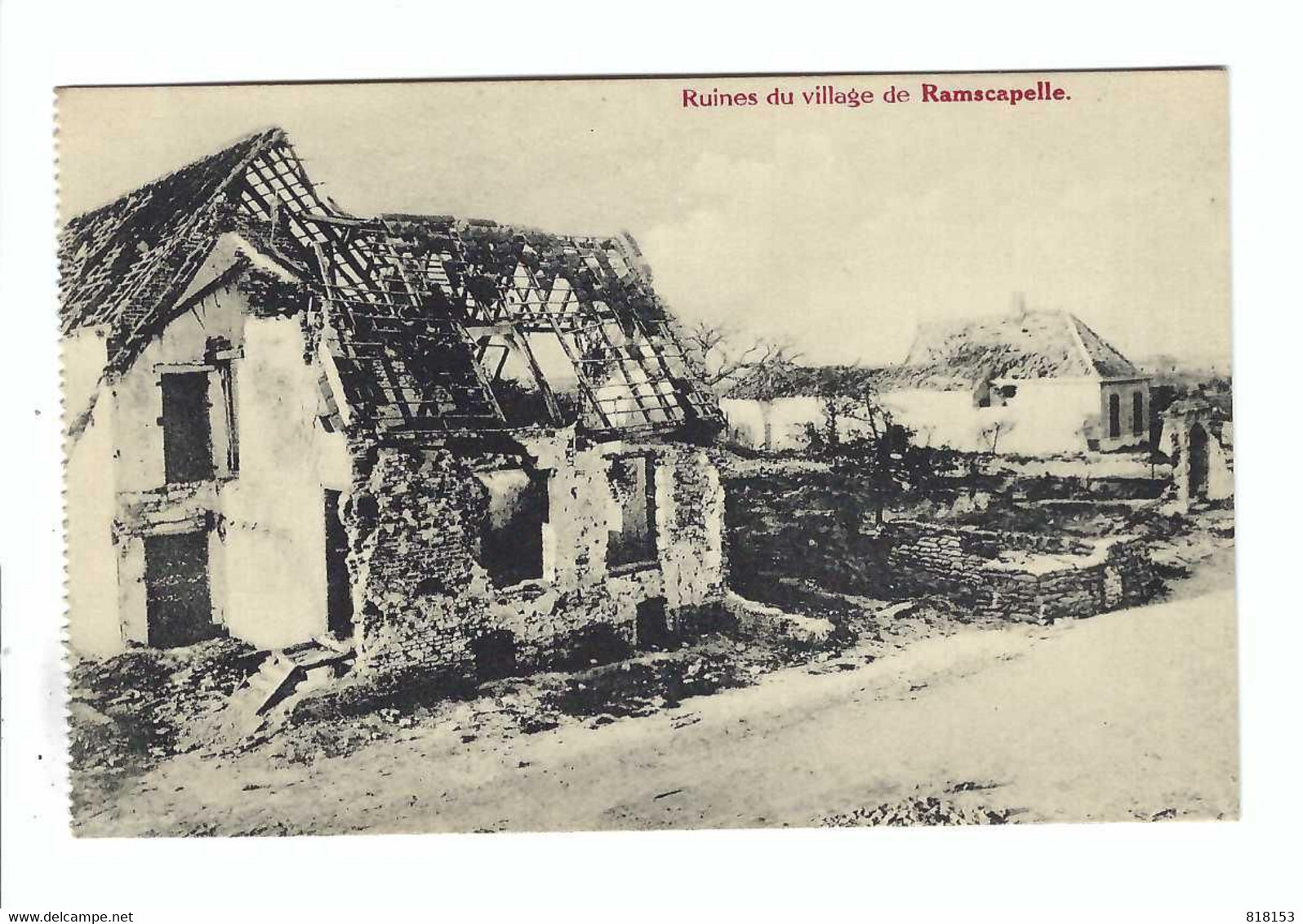 Ramskapelle  Ruines Du Village De Ramscapelle  PhoB - Knokke