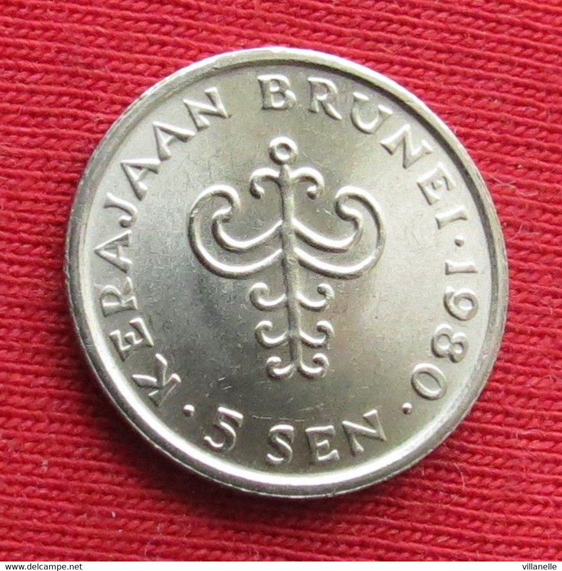 Brunei 5 Sen 1980 KM# 16 Lt 838 *V2T - Brunei