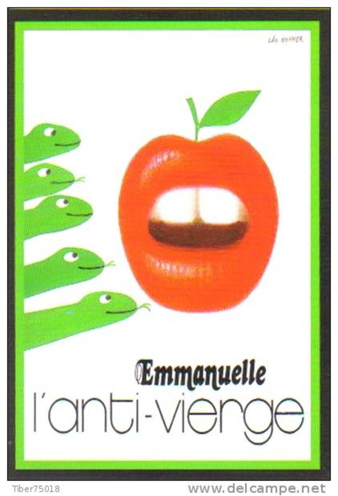 Carte Postale : Emmanuelle 2, L'anti-vierge - Illustration Léo Kouper (affiche, Film, Cinéma) - Kouper