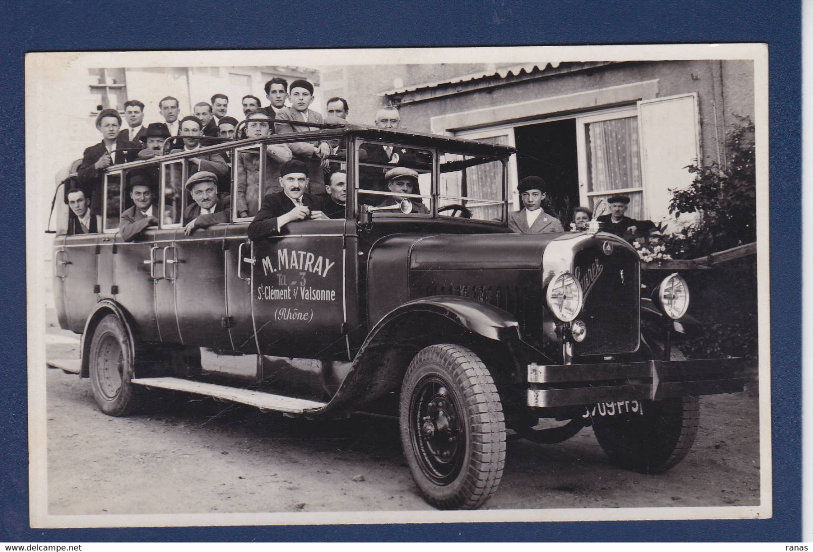 CPA [69] Rhône > Saint Clément Sur Valsonne Carte Photo Voir Dos - Autres & Non Classés