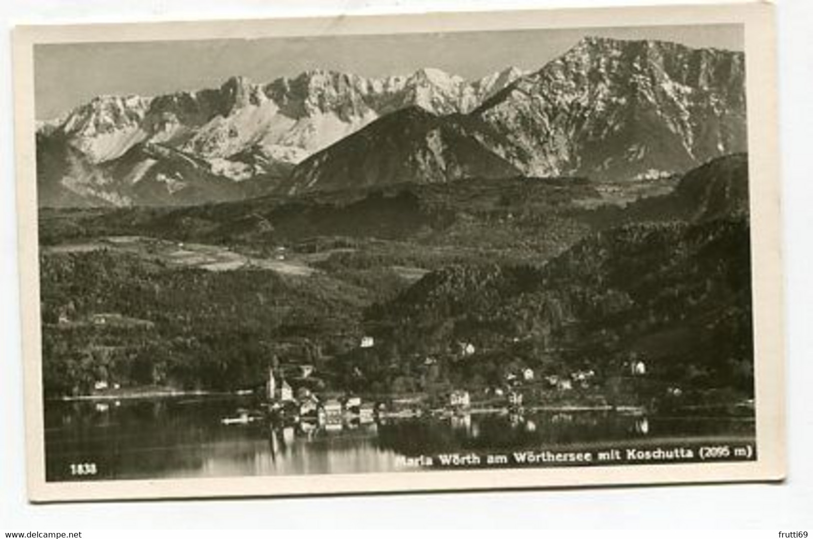 AK 115423 AUSTRIA - Maria Wörth Am Wörthersee Mit Koschutta - Maria Wörth