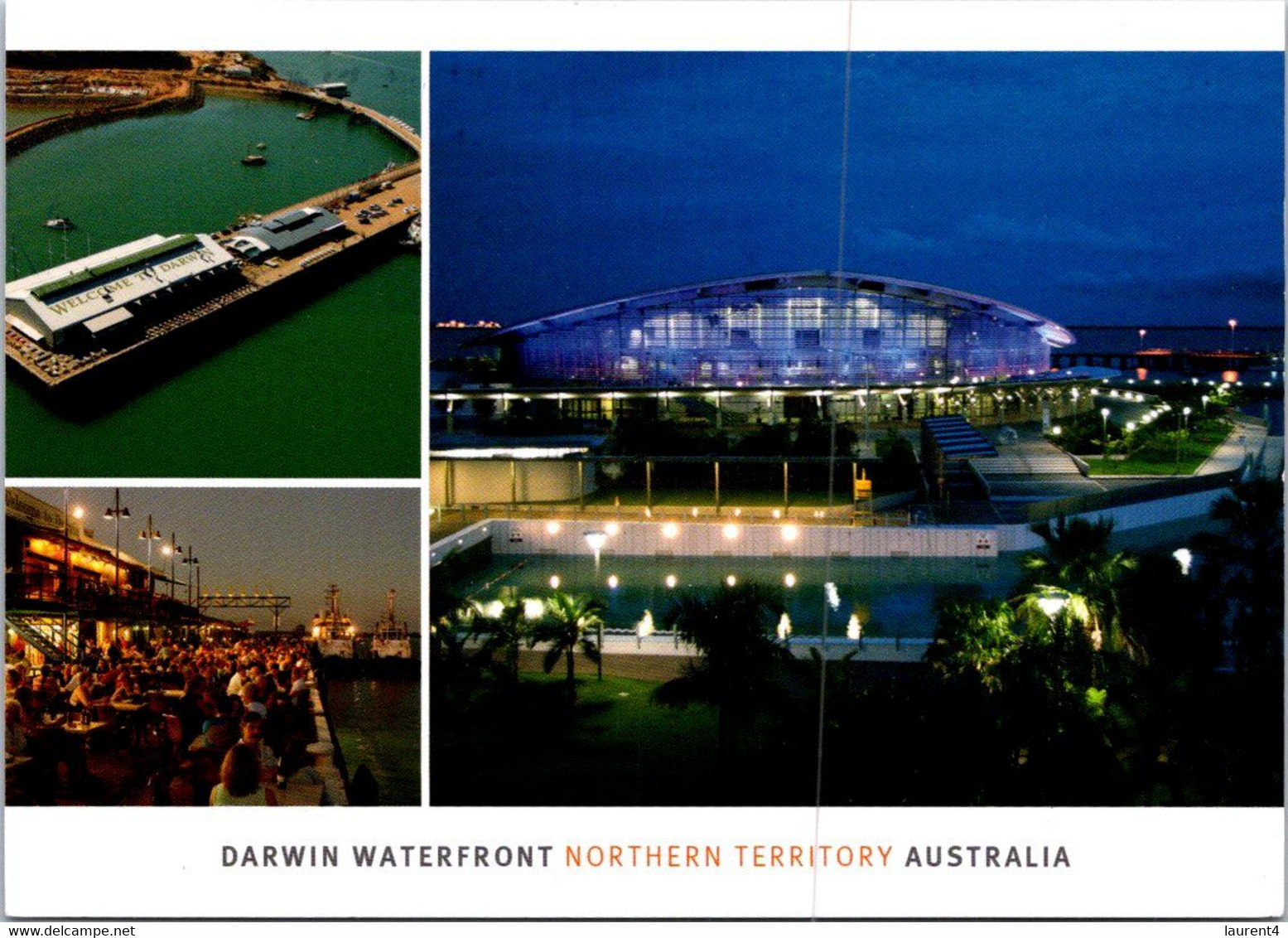 (3 Oø 30) Australia - NT - Darwin Waterfront (posted With City Transport Train Stamp) - Darwin