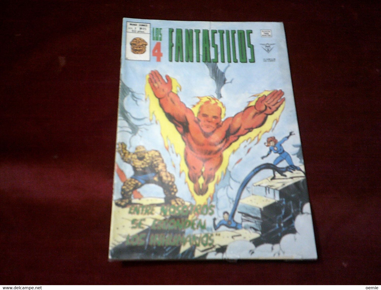 LOS 4 FANTASTICOS  N° 25   MARVEL COMICS GROUP - Autres & Non Classés