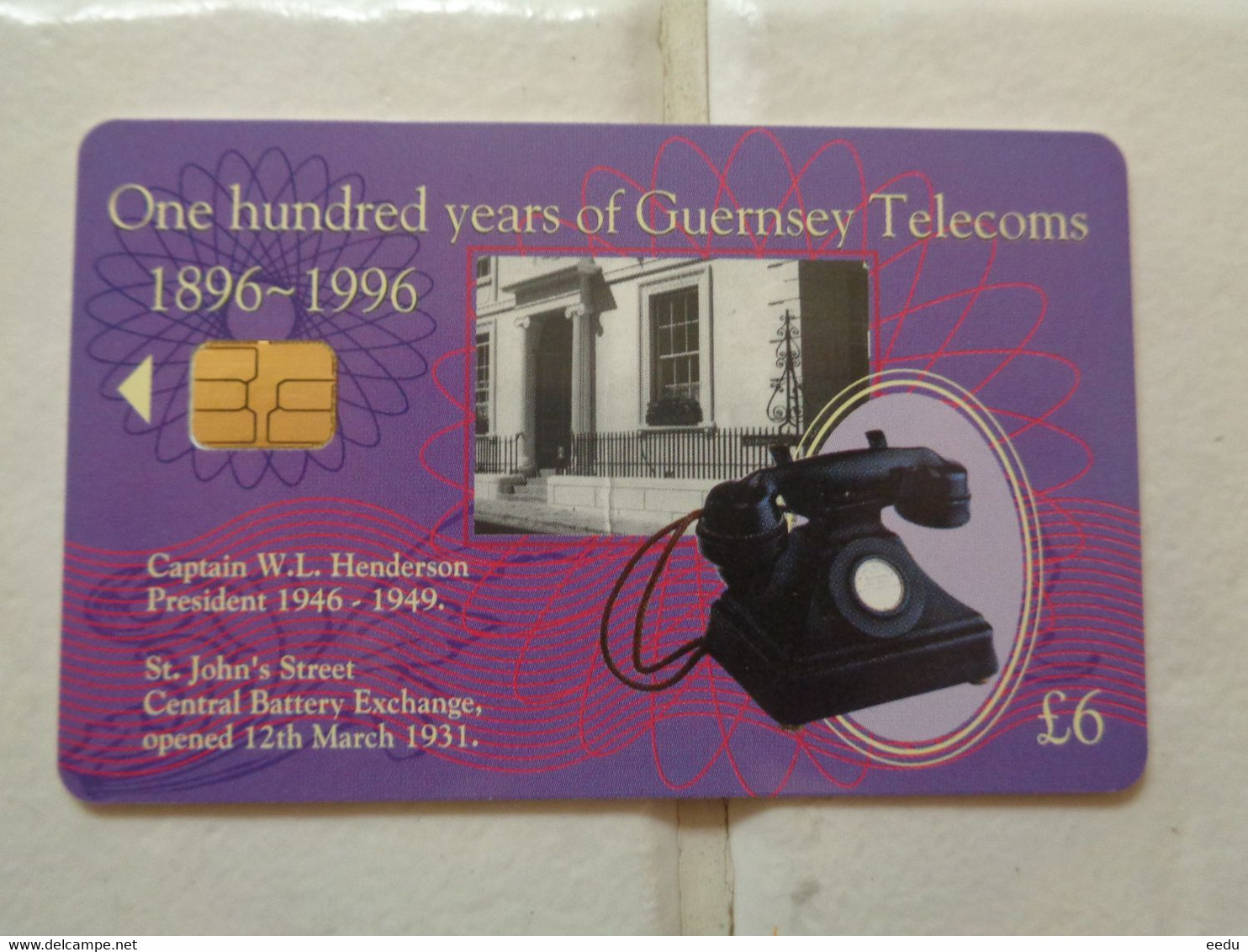 Guernsey Phonecard - Téléphones