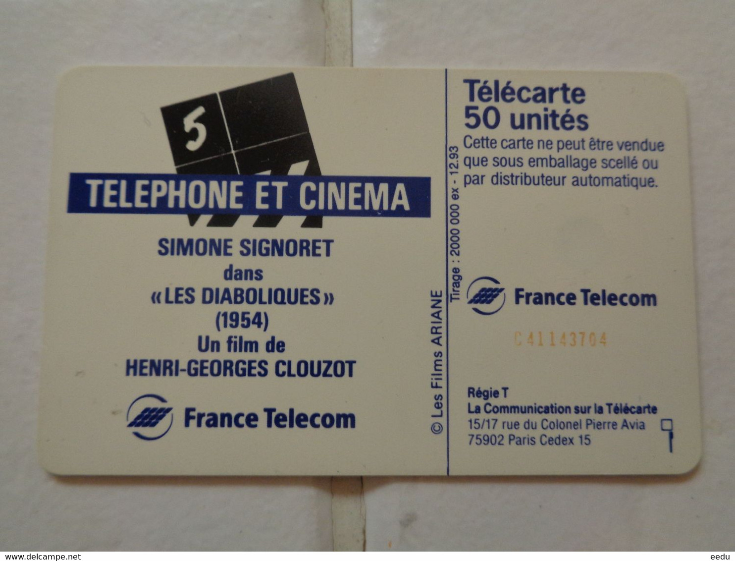 France Phonecard - Telefone