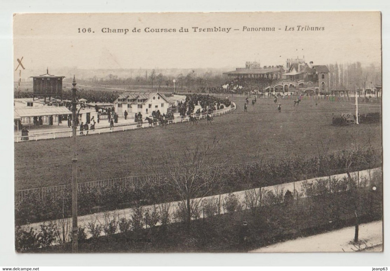 106. Champ De Courses Du Tremblay - Panorama - Les Tribunes - Tremblay En France