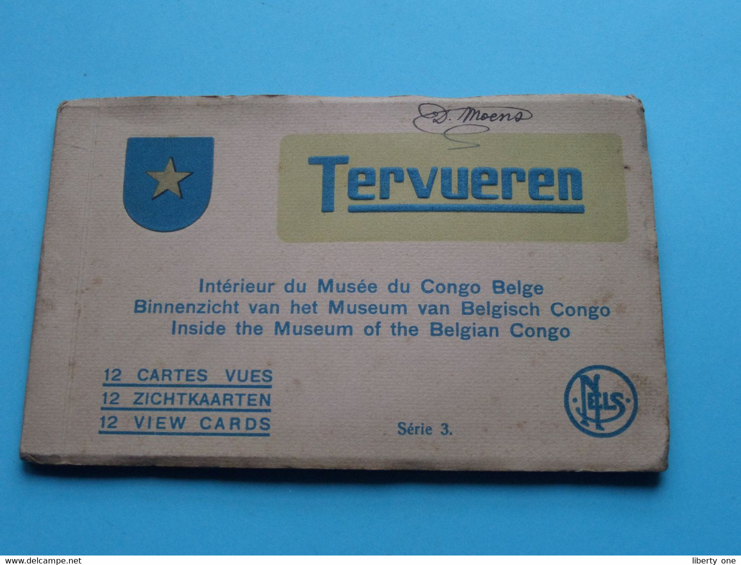 TERVUEREN Binnenzicht Museum Van BELGISCH CONGO > Carnet 12 Pcs. Série 3 ( Zie SCANS > Naamvermelding ) ! - Tervuren
